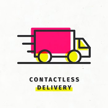 Contactless delivery during covid-19 outbreak vector | Free  vector - 2304807