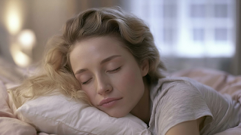 Contemplative Morning in Bed