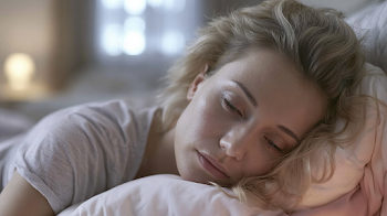 Contemplative Morning in Bed
