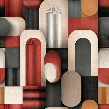 Contemporary Abstract Geometric Pattern