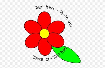 Contemporary Ideas Red Clip Art Flowers Flower Six - Contemporary Ideas Red Clip Art Flowers Flower Six