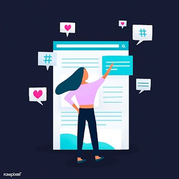 Content editor editing the feed vector | Free stock vector - 533189
