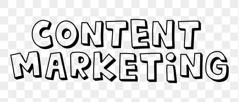 Content marketing png word sticker, | Free PNG - rawpixel