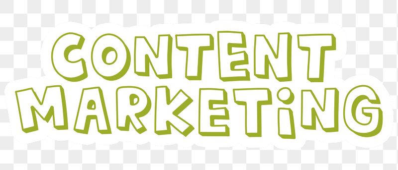 Content marketing png word sticker | Free PNG - rawpixel
