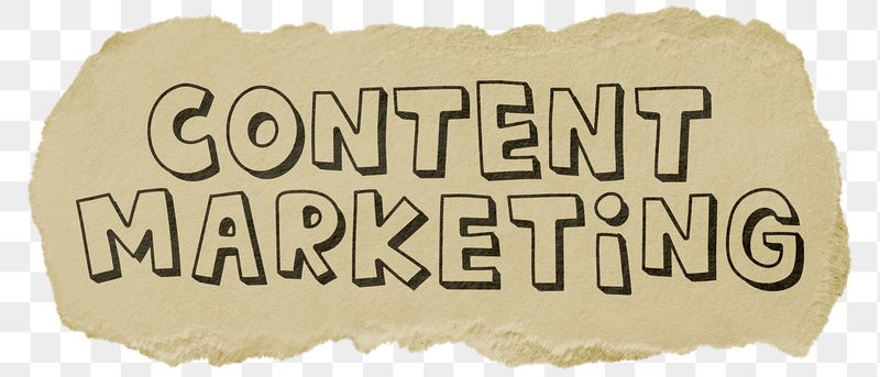 Content marketing png word sticker, | Free PNG - rawpixel