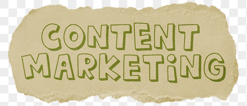 Content marketing png word sticker, | Free PNG - rawpixel