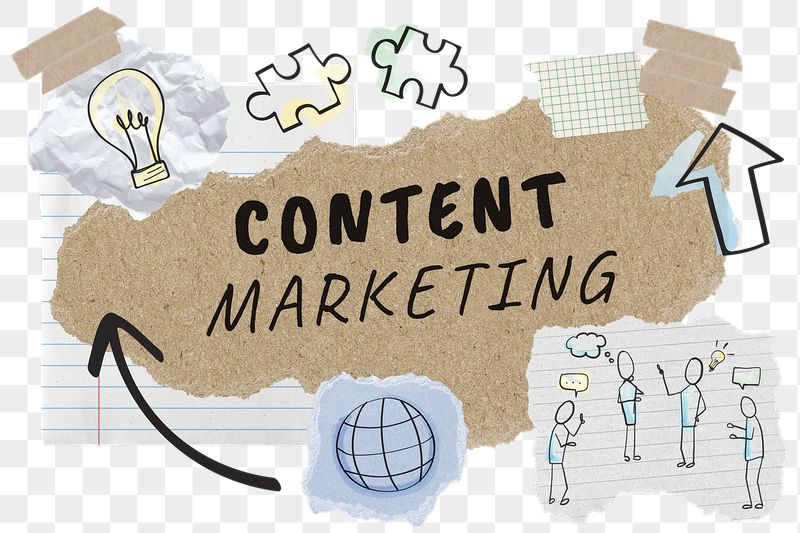 Content marketing png word sticker | Free PNG - rawpixel