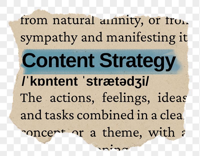 Content strategy png word sticker, | Free PNG - rawpixel