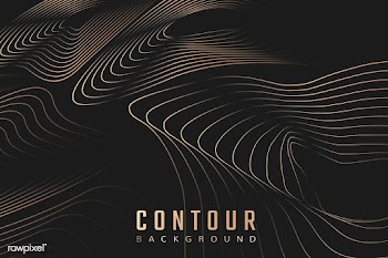 Contour background | Free stock vector - 593695