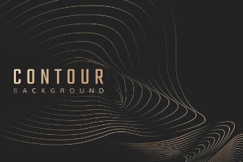 Contour background Free Vector