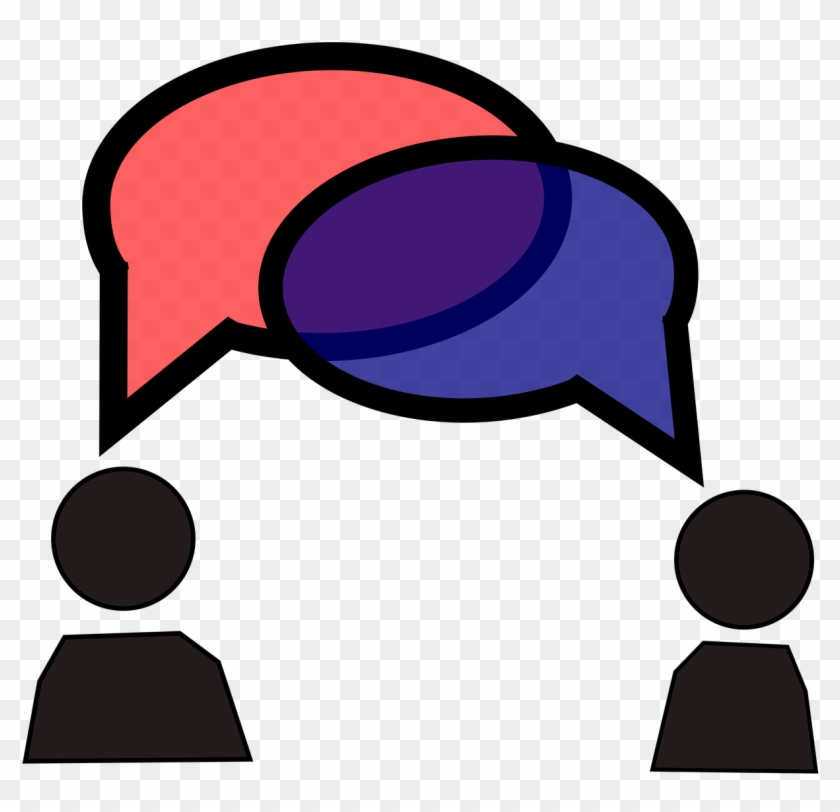 Conversation Bubbles - Student Conversation Clipart