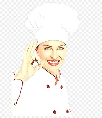 cook cartoon chief cook chef gesture