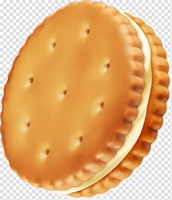 Cookie Biscuit Yellow Cracker, Little fresh yellow biscuit transparent background PNG clipart