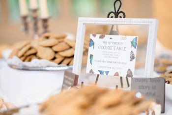Cookie Table in Shallow Photo