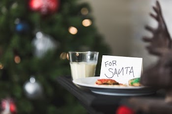 Cookies And Milk For Santa