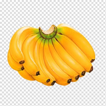 Cooking banana Cavendish banana Fruit Peel, banana transparent background PNG clipart