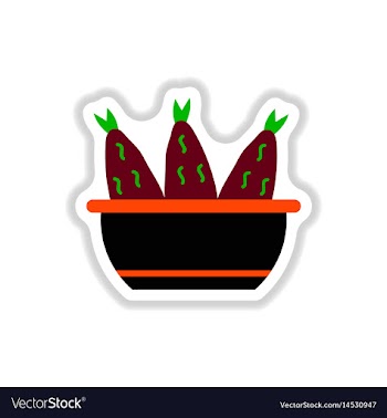 Cooking fish soup icon flat vector image