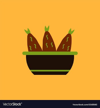 Cooking fish soup icon flat vector image