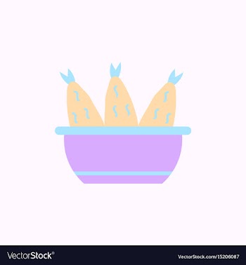 Cooking fish soup icon flat vector image