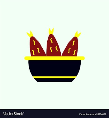 Cooking fish soup icon flat vector image