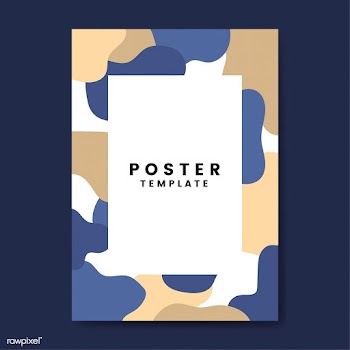 Cool and colorful poster template | Free stock vector - 458241