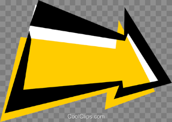 Cool arrow Royalty Free Vector Clip Art illustration -text0592 ...