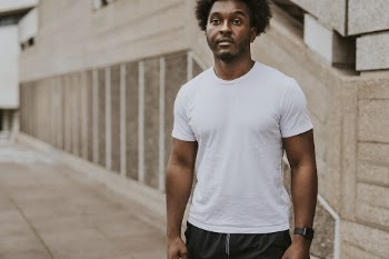 Cool black man in white | Free Photo - rawpixel