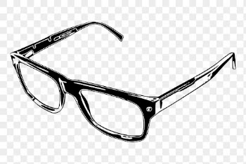 Cool glasses png drawing sticker | Free PNG - rawpixel