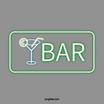 Cool Green Neon Bar Sign Bar, Cool, Green, Neon Light PNG and ...