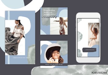 Cool Organic Social Stories Set