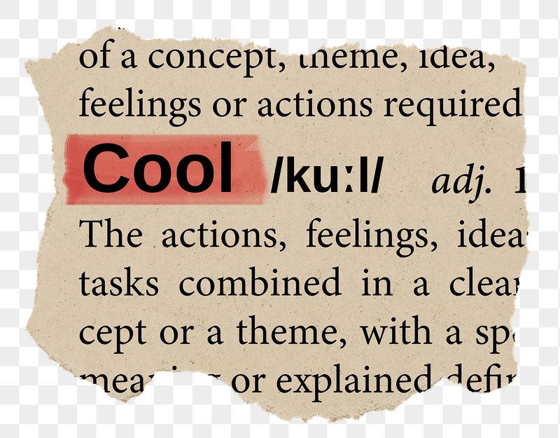 Cool png word sticker, torn | Free PNG - rawpixel