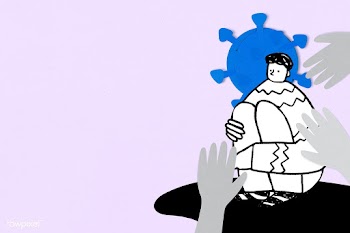 Coping with stress during the COVID-19 pandemic social banner | Free  illustration - 2321341