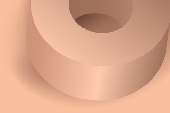 Copper aesthetic background, geometric ring | Free Vector - rawpixel