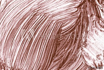 Copper paint brush stroke