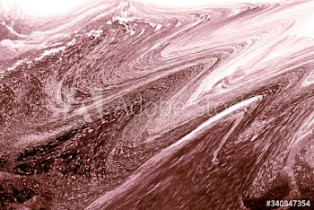 Copper paint flow