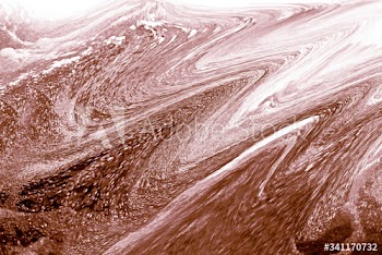 Copper paint flow
