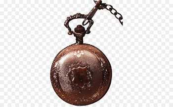 Copper Pocket watch Steampunk - watch 