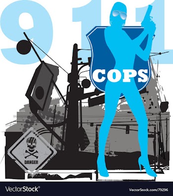 Cops vector image