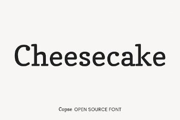 Copse open source font by Dan | Free Font Add-on - rawpixel