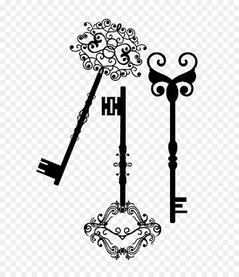 Copyright symbol Allwedd Black and white Lock - symbol 