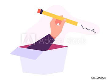 Copywriter concept