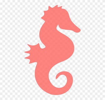 Coral Seahorse Clip Art At Clker - Sea Horse Clipart