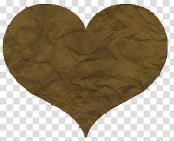 Corazones, brown heart transparent background PNG clipart