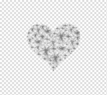 Corazones, gray heart logo transparent background PNG clipart