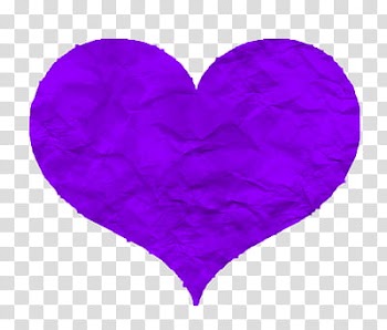 Corazones, purple heart illustration transparent background PNG clipart