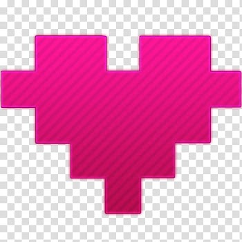 Corazones ZIP, pink pixel heart transparent background PNG clipart