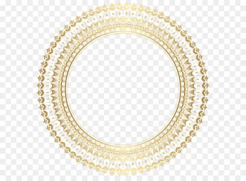 Corelle Tableware Plate CorningWare Glass - Round Gold Border Frame PNG Clip Art 
