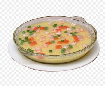 Corn chowder Fried egg Chinese steamed eggs - Shrimp Egg 