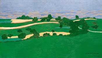 Corn fields (1900) painting by F&eacute;lix | Free Photo - rawpixel
