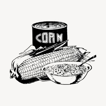 Corn soup can drawing, vintage | Free Vector - rawpixel
